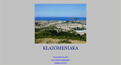 Desktop Screenshot of klazomeniaka.com